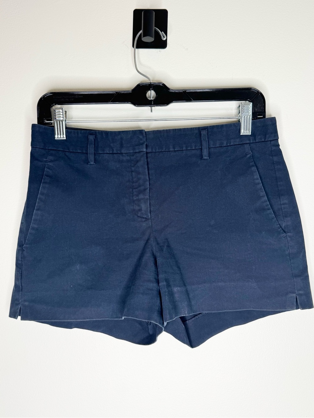 Theory Women’s Navy Casual Cotton Shorts